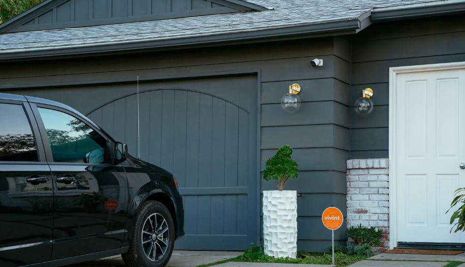 Vivint home security camera in Ithaca